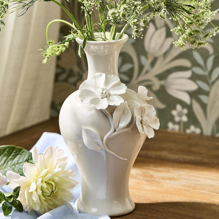 Mini Vases with 3-D Sculpted Flowers