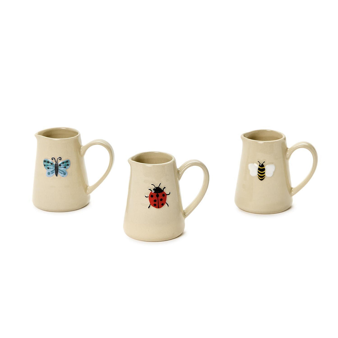 Butterfly Enchanted Garden Hand-Painted Small Pitcher