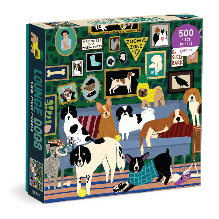 Lounge Dogs Puzzle, 500 Piece