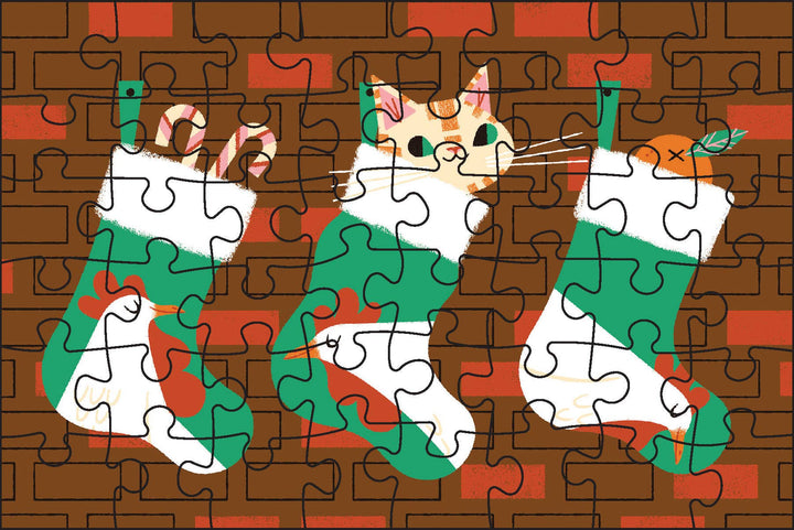 12 Puzzles in One Box: Twelve Days of Catmas