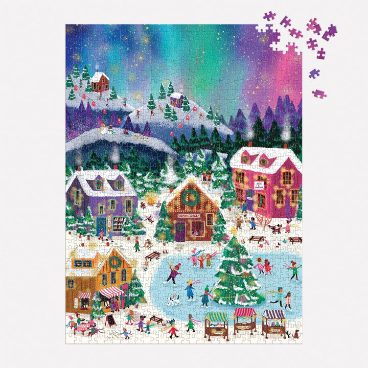 Joy Laforme Northern Lights 1000 Piece Foil Puzzle