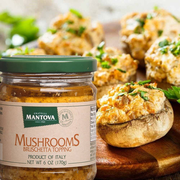 Mantova Mushroom Bruschetta, 6 Oz.