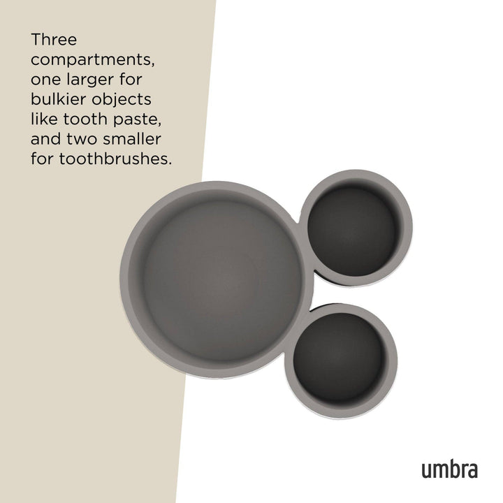 Slate Blue Touch Organizer / Toothbrush Holder