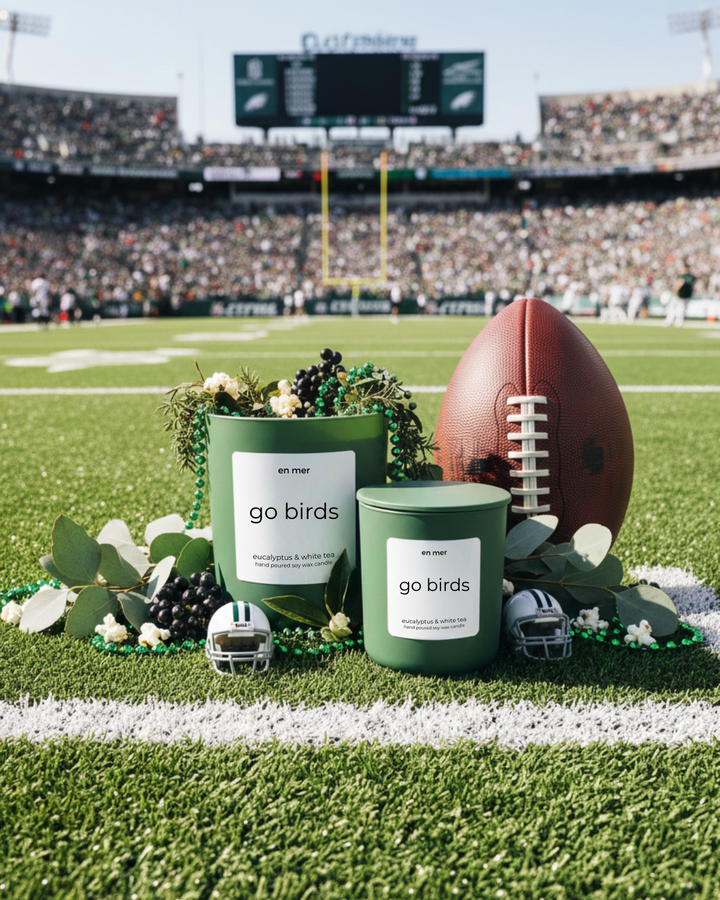 Go Birds Candle