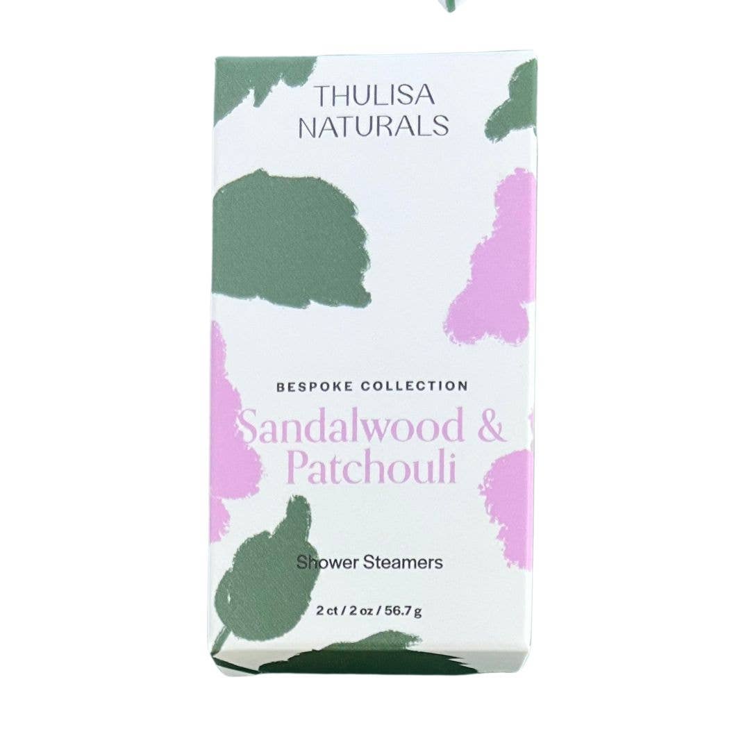 Sandalwood & Patchouli Shower Steamers, Set Of 2