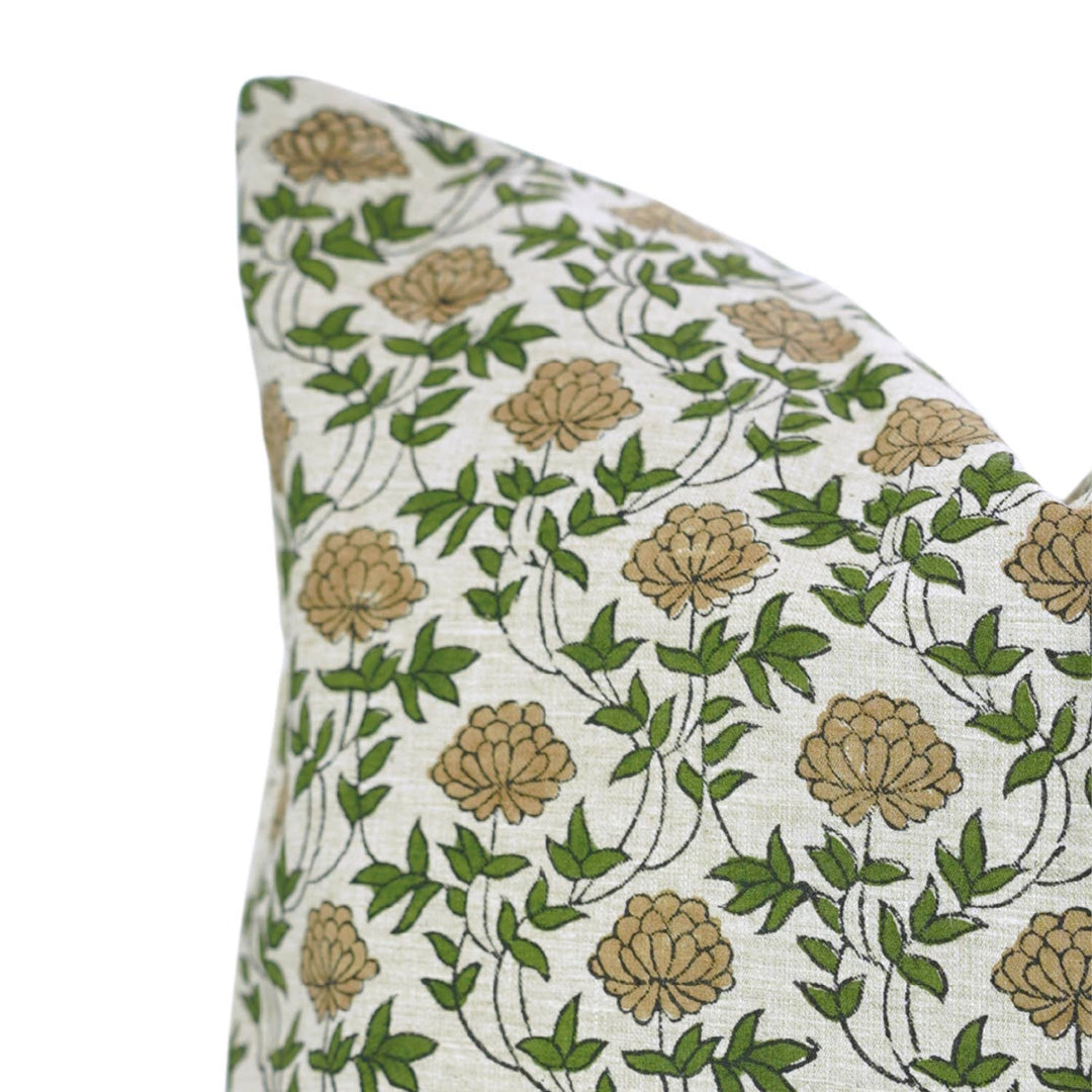 Bold Block Design Linen Blend Pillow, 20" x 20"