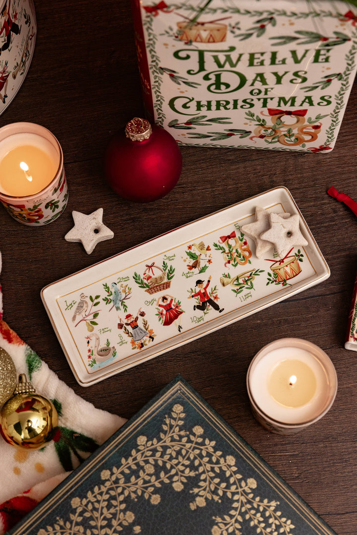 Trinket Tray, Twelve Days of Christmas
