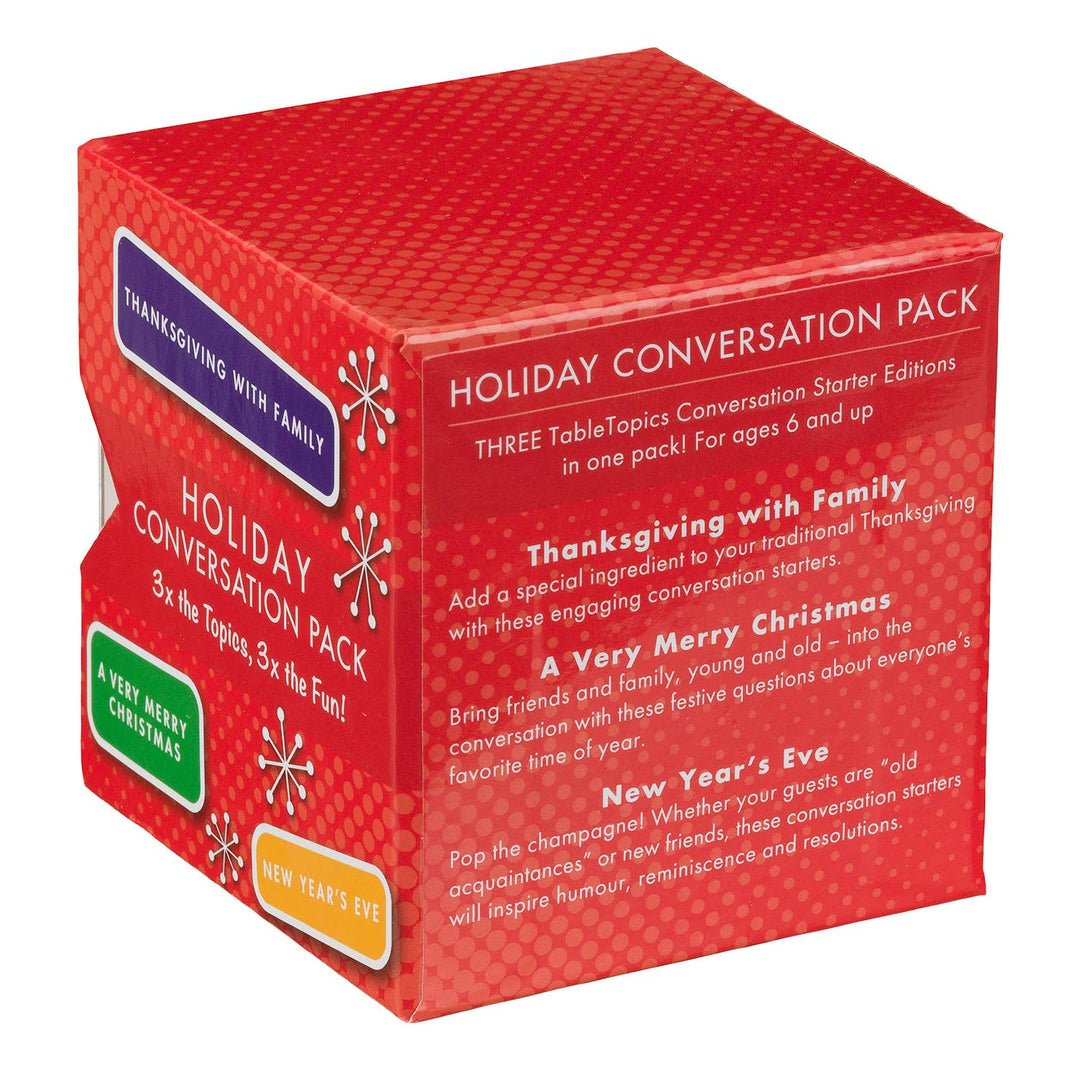 TableTopics Holiday Conversation Pack | Conversation Cards
