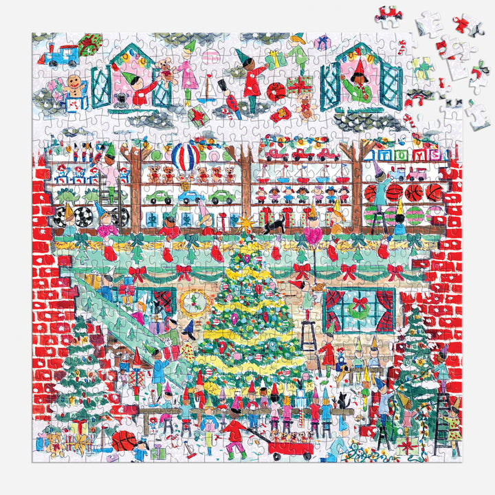Toy Workshop Foil Puzzle, 500 Pieces