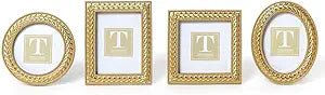 Gold Laurel Wreath Mini Picture Frame