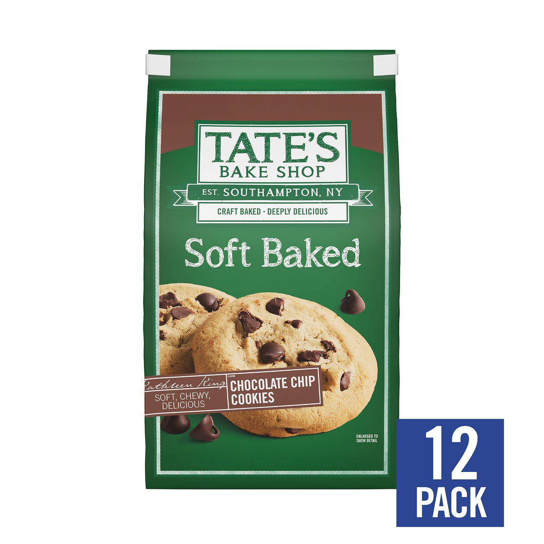 Soft Baked Chocolate Chip Cookies