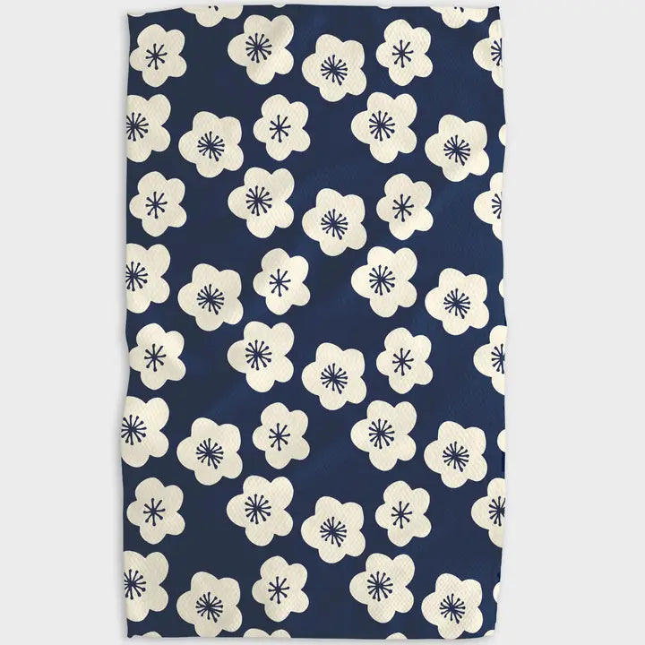 Apple Blossoms Tea Towel