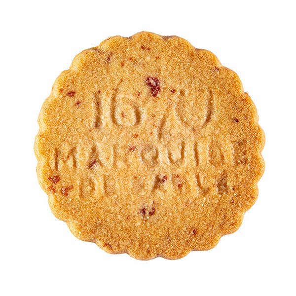 Raspberry Chip Shortbread Cookies, In Pink Gift Box