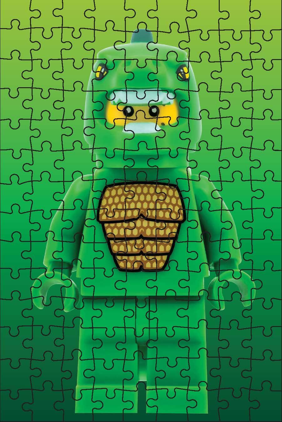 Blue Edition: LEGO Mystery Minifigure Puzzles