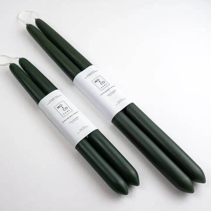 Beeswax Dipped Taper Candles