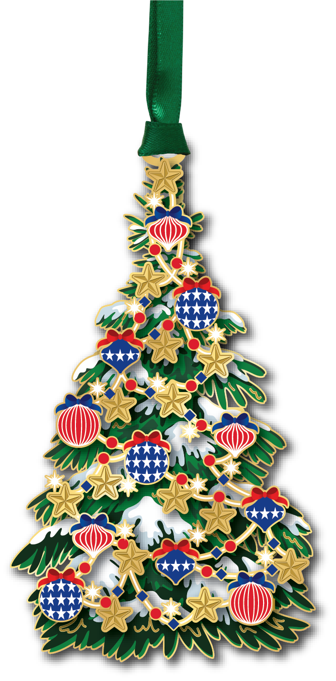 Classic Patriotic Tree