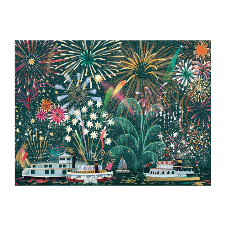 Fireworks Jubilee Foil Puzzle, 1000 Piece
