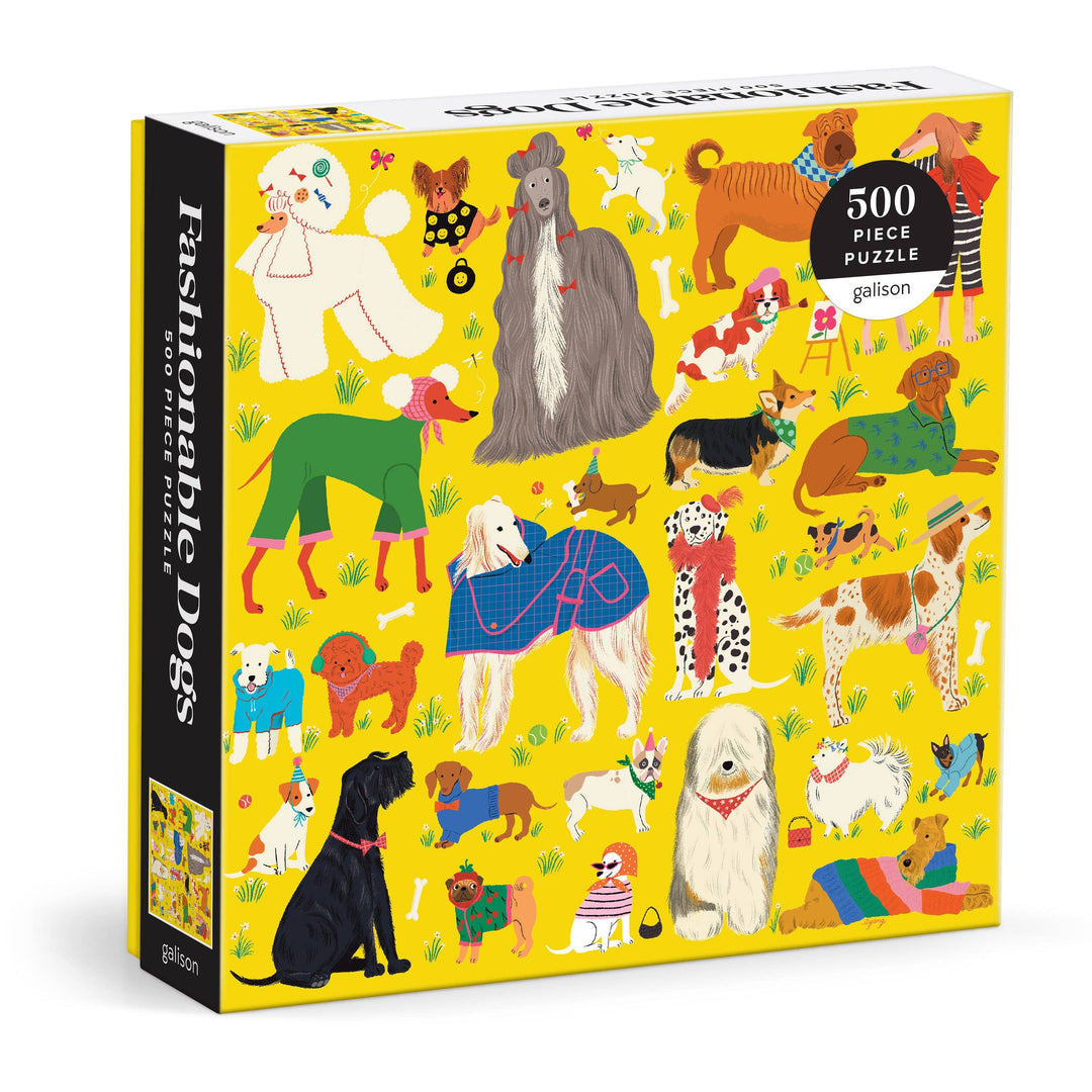 Fashionable Dogs Puzzle, 500 Pieces