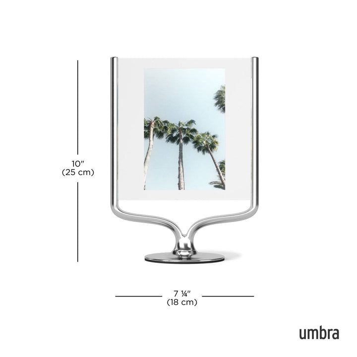 Chrome Wishbone Picture Frame