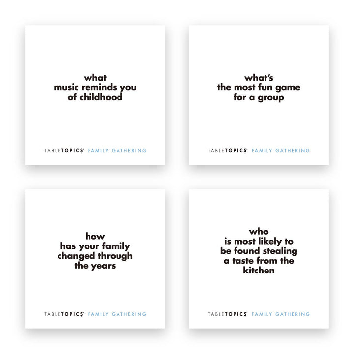 TableTopics Family Gathering | Conversation Starter Game