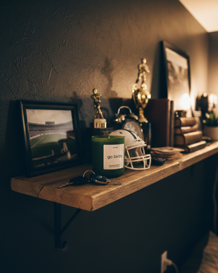 Go Birds Candle