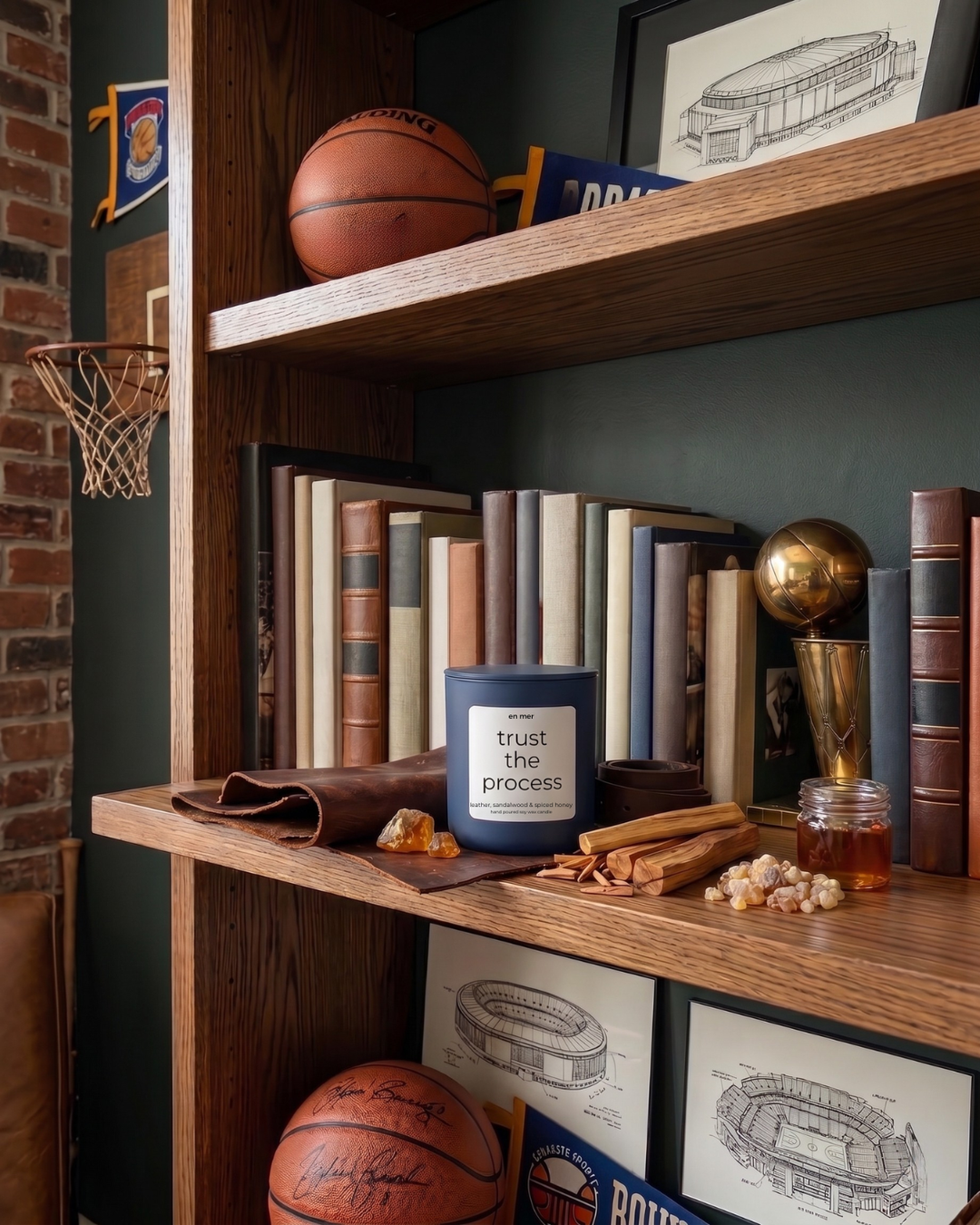 Trust The Process Candle