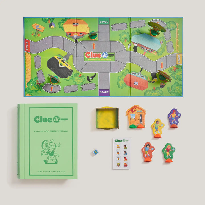 Clue Junior | Vintage Bookshelf Edition