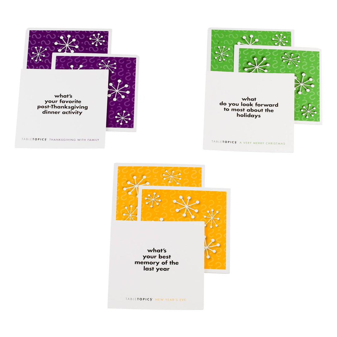 TableTopics Holiday Conversation Pack | Conversation Cards
