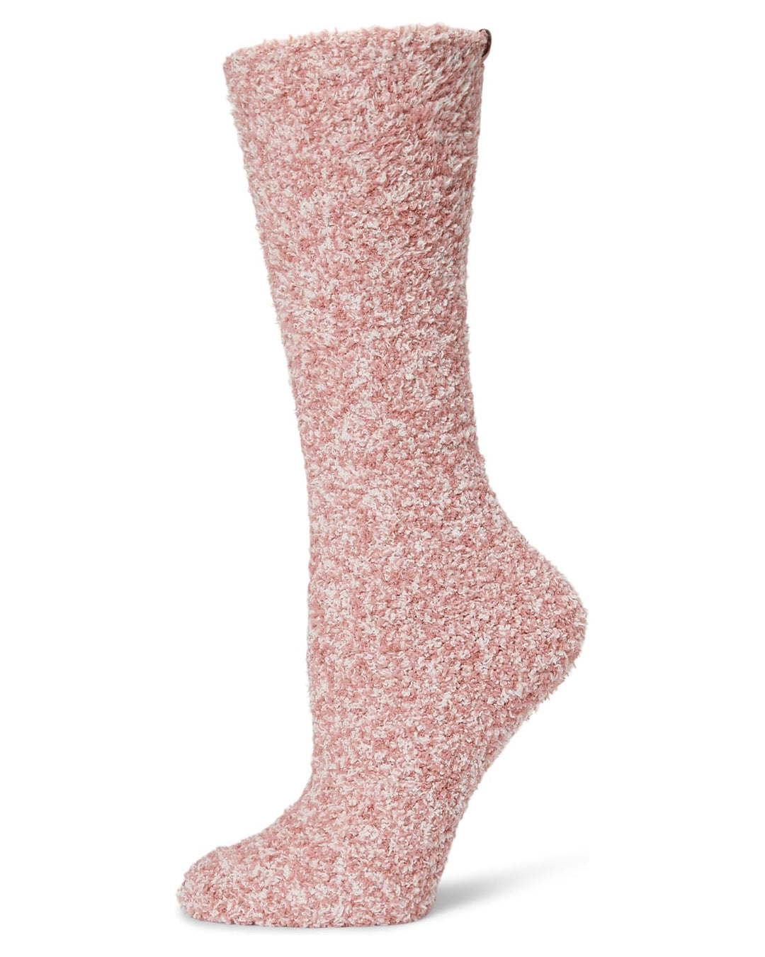 CozyChic Heathered Socks, Rosy Blush