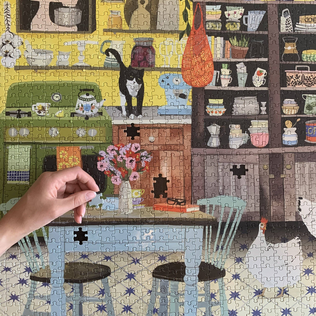 Kitchen Chickens Puzzle, 1000 Piece