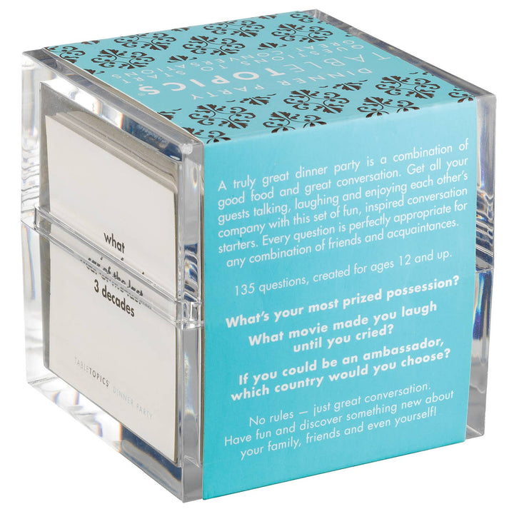 Tabletopics Dinner Party | Conversation Starter Questions