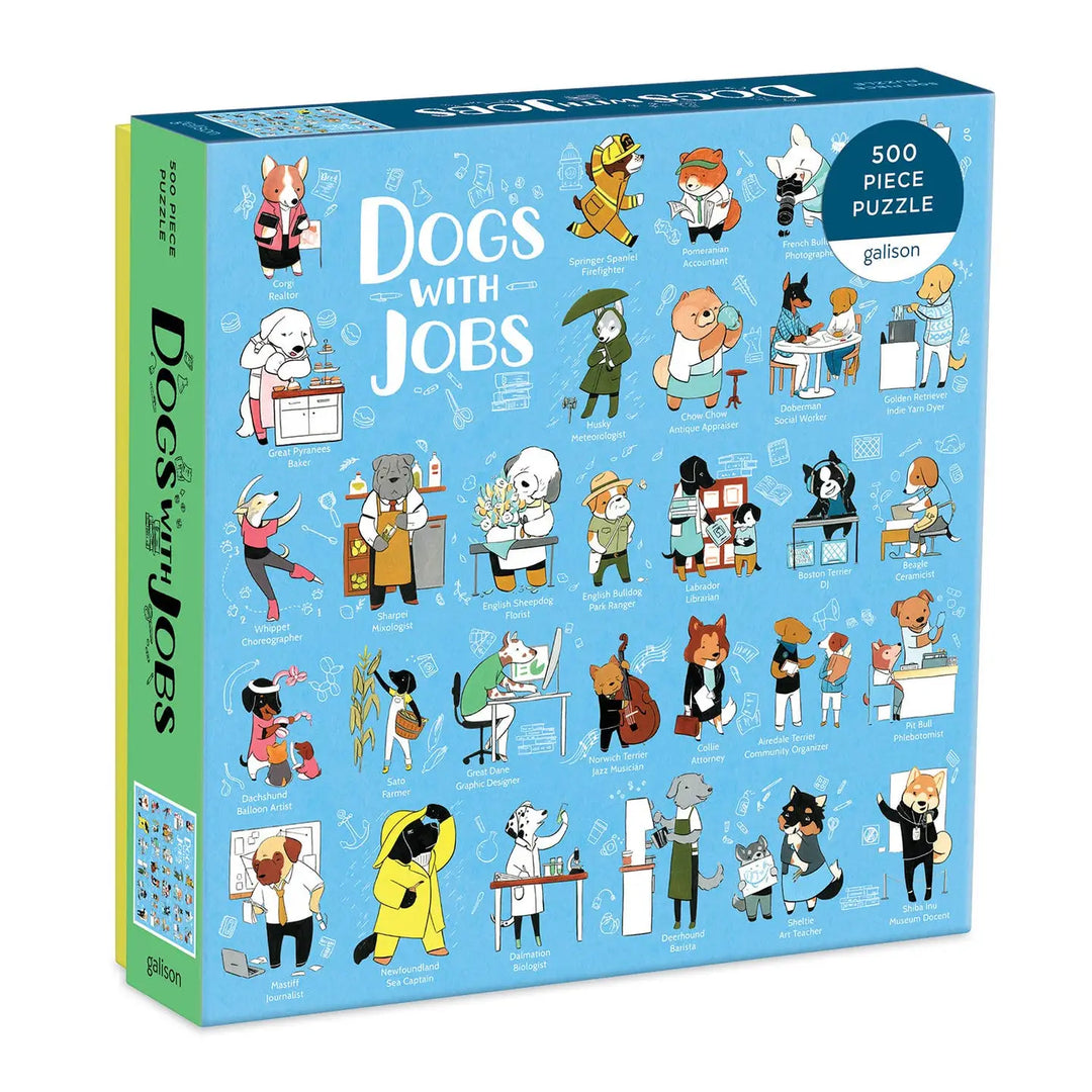 Dogs With Jobs Puzzle, 500 Piece