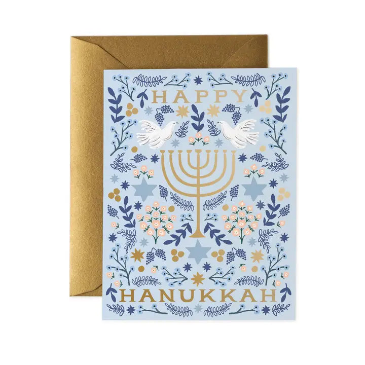 Hanukkah Menorah Cards, Boxed Set