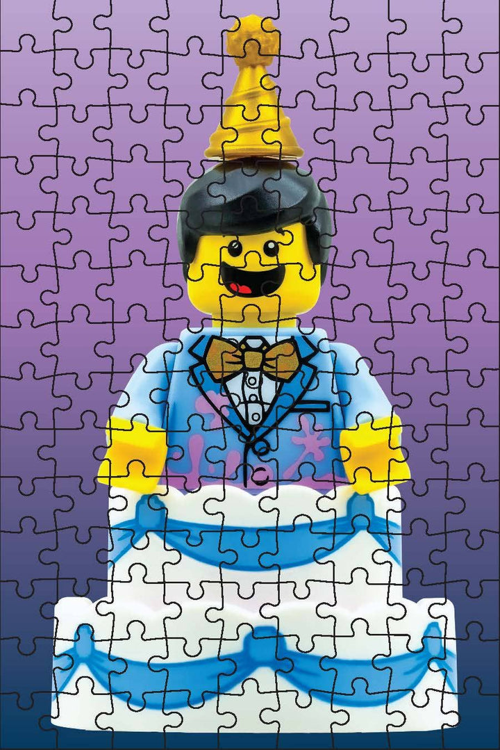Blue Edition: LEGO Mystery Minifigure Puzzles