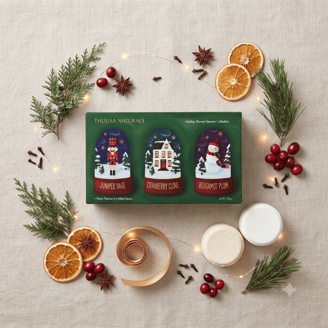 Snow Globe Shower Steamers Gift, Set Of 3