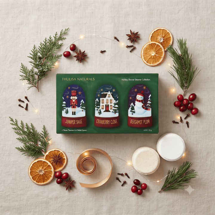 Snow Globe Shower Steamers Gift, Set Of 3