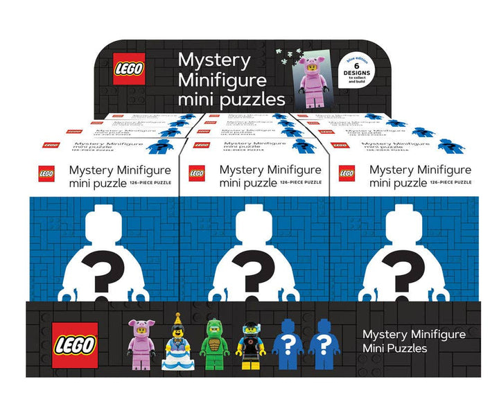 Blue Edition: LEGO Mystery Minifigure Puzzles