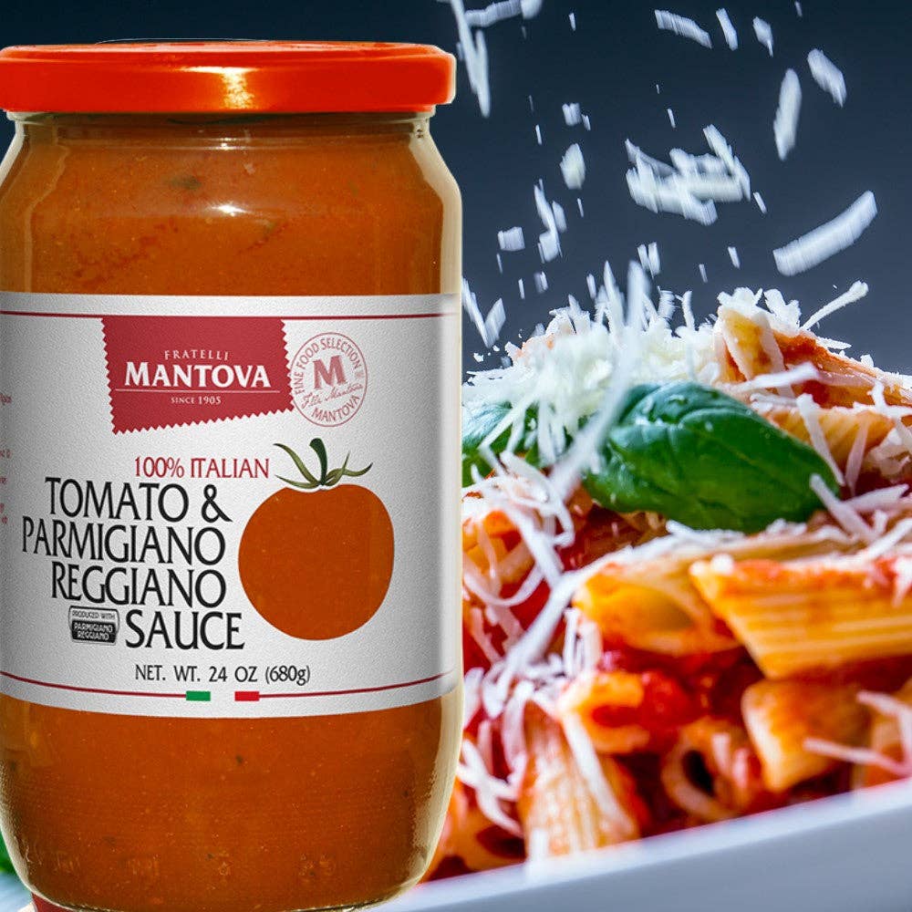 Mantova Tomato & Parmigiano Reggiano Sauce, 24 Oz.