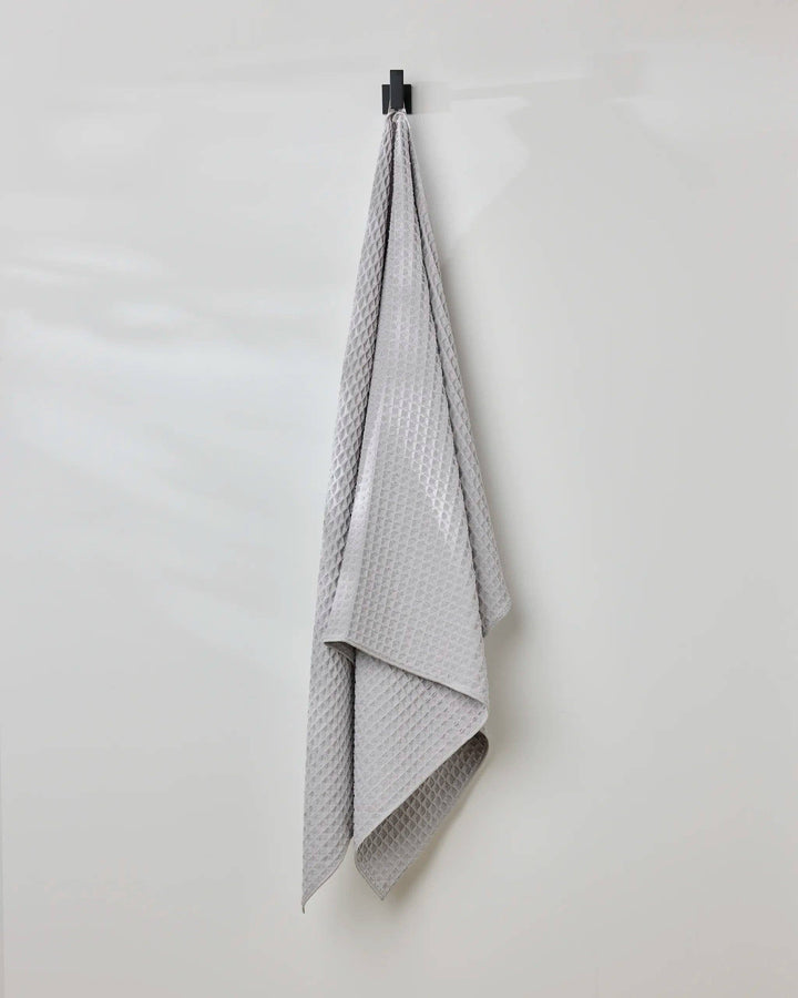 Stone Waffle Bath Towel