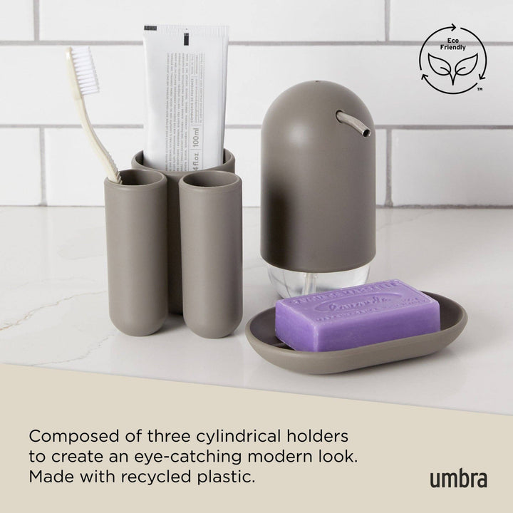 Slate Blue Touch Organizer / Toothbrush Holder