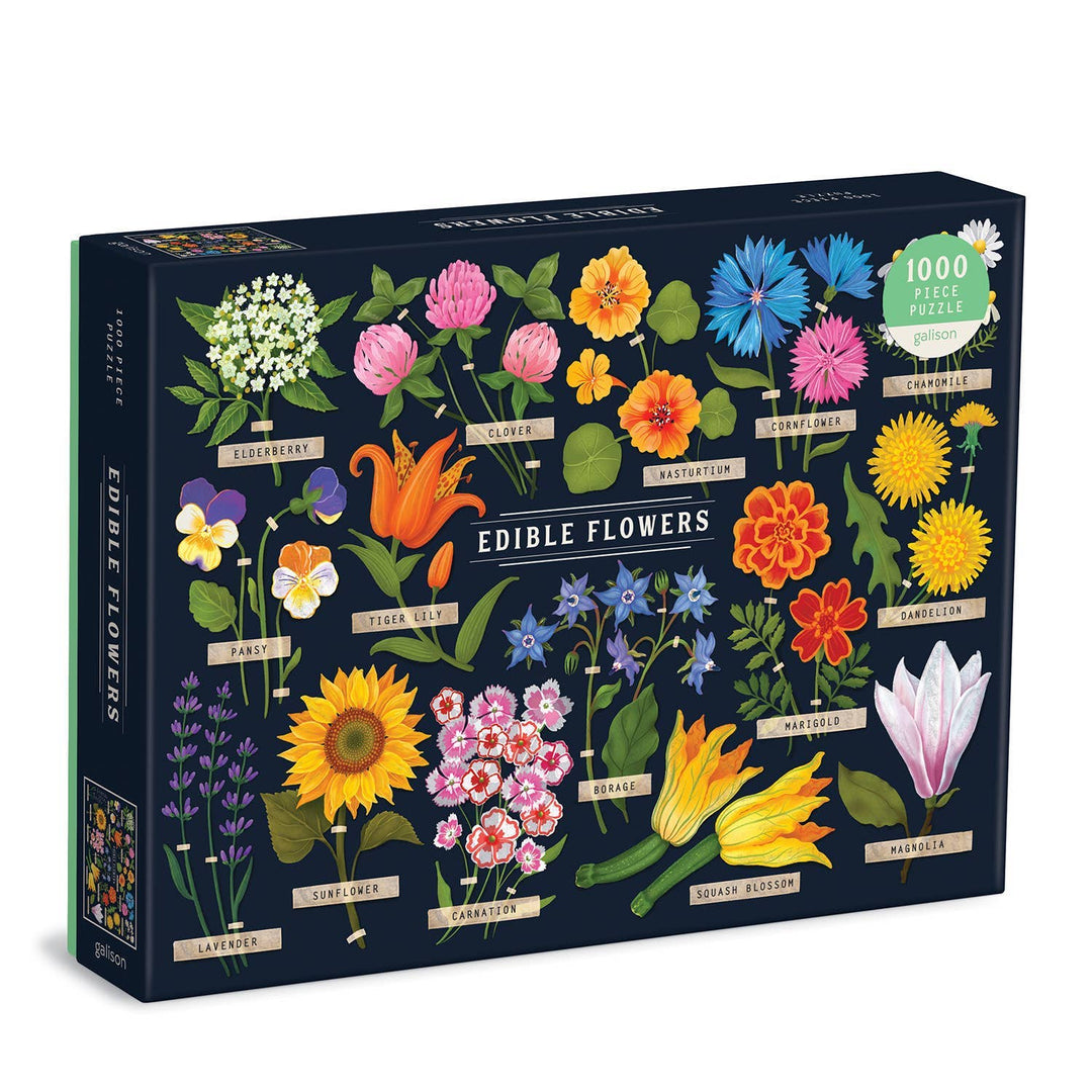 Edible Flowers Puzzle, 1000 Piece
