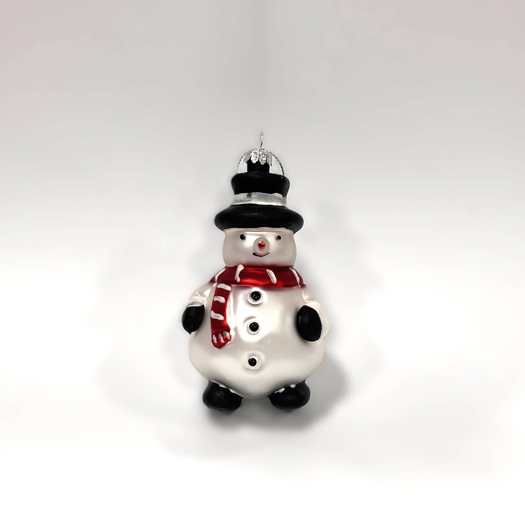 Hand-Painted Snowman Ornament