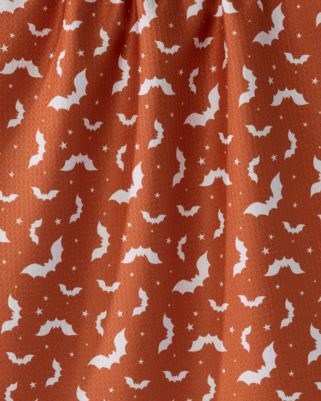 Batty Night Tea Towel: Orange