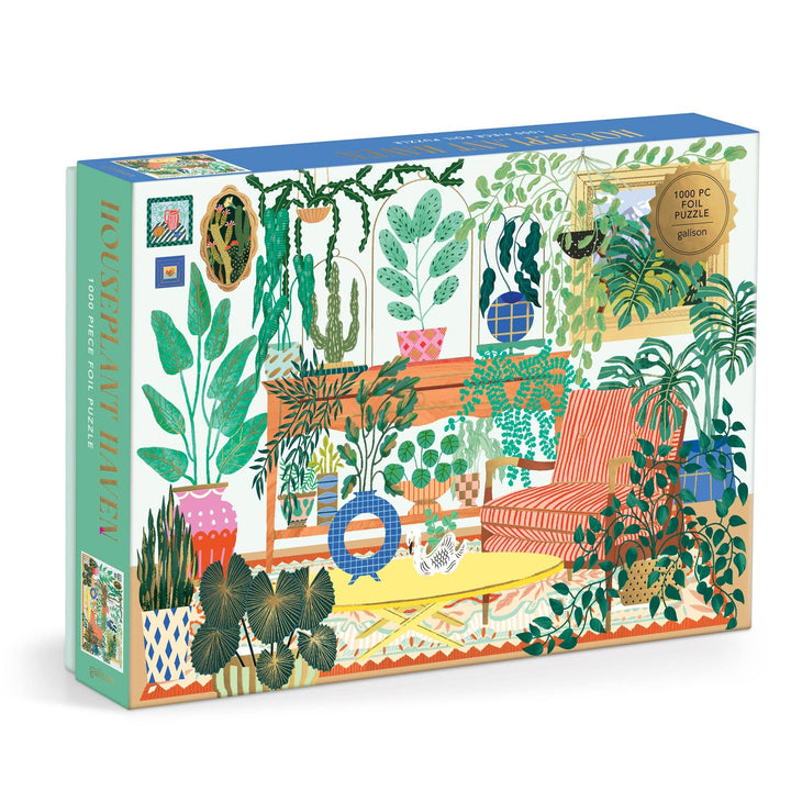 Houseplant Haven Foil Puzzle, 1000 Piece