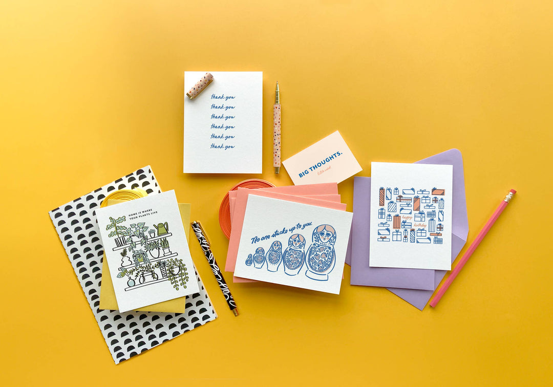 Home Plants Greeting Card