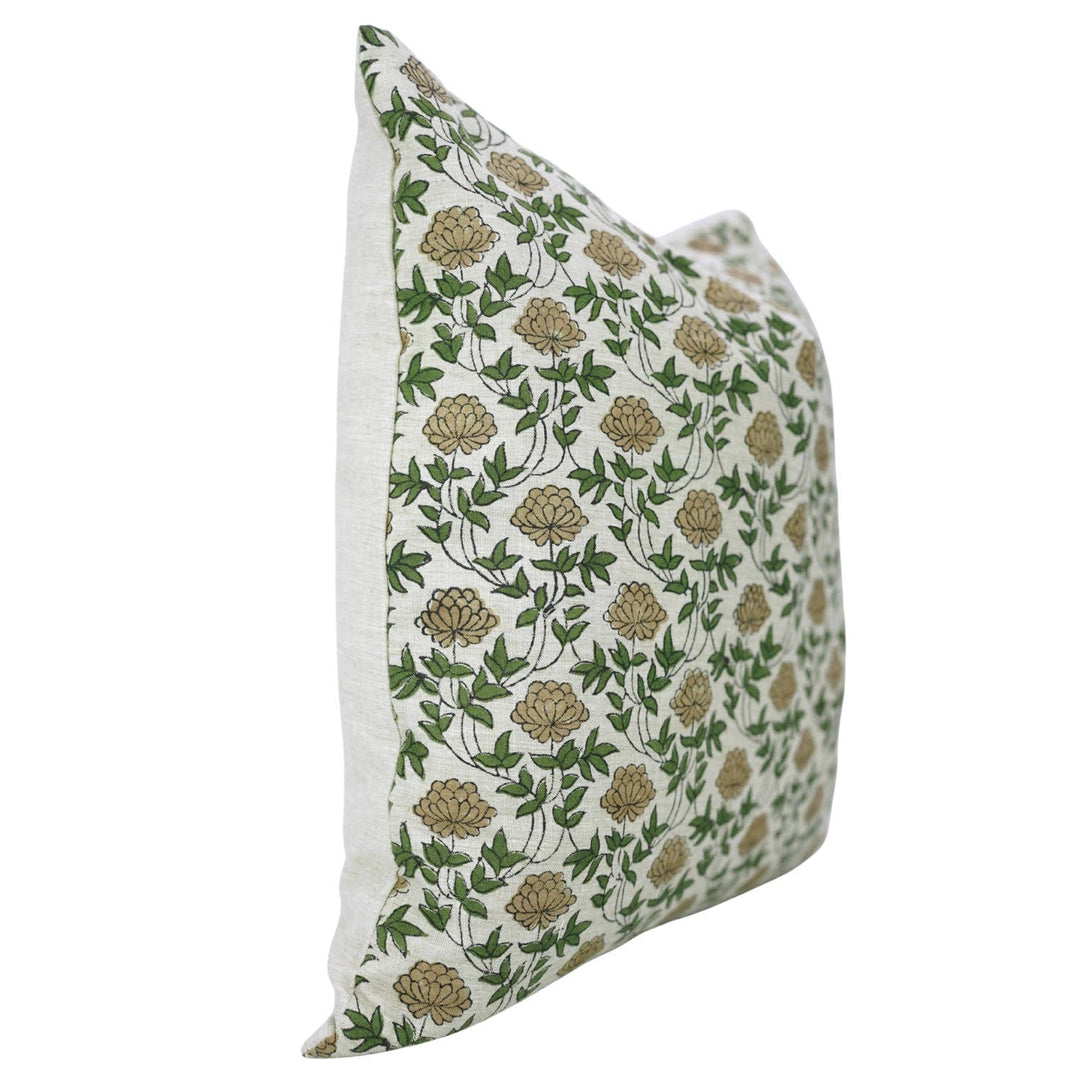 Bold Block Design Linen Blend Pillow, 20" x 20"