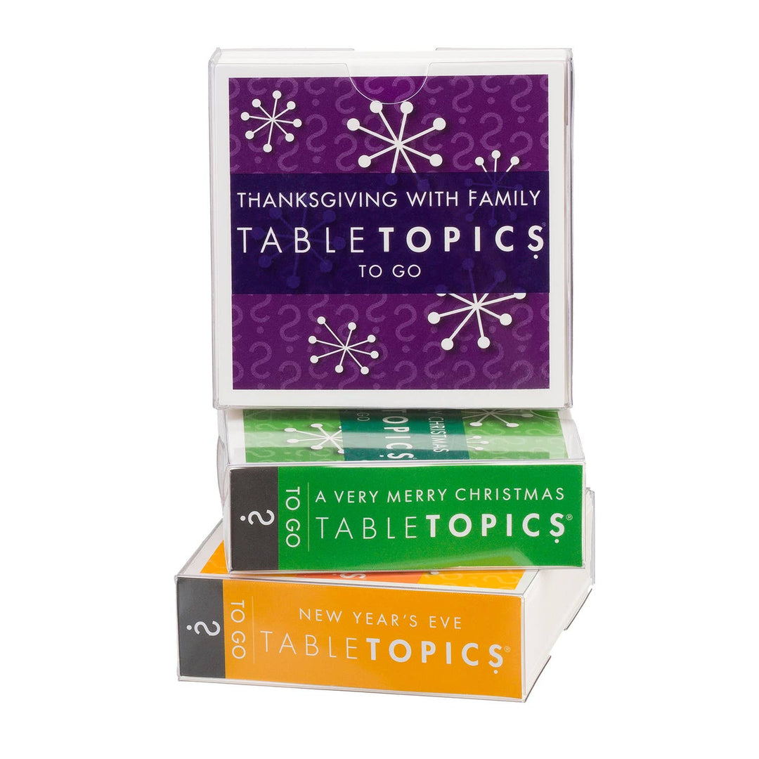 TableTopics Holiday Conversation Pack | Conversation Cards