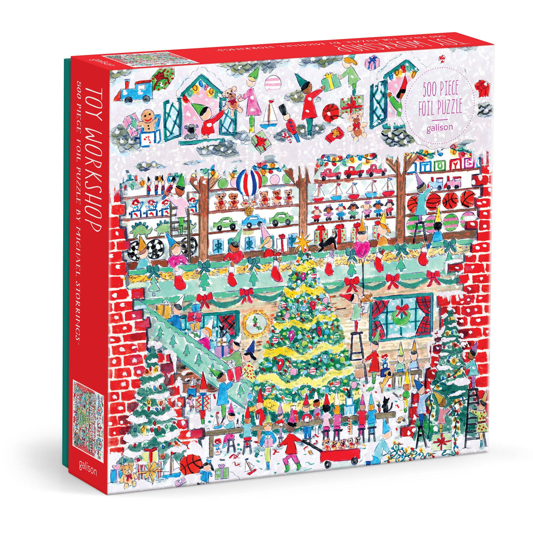 Toy Workshop Foil Puzzle, 500 Pieces