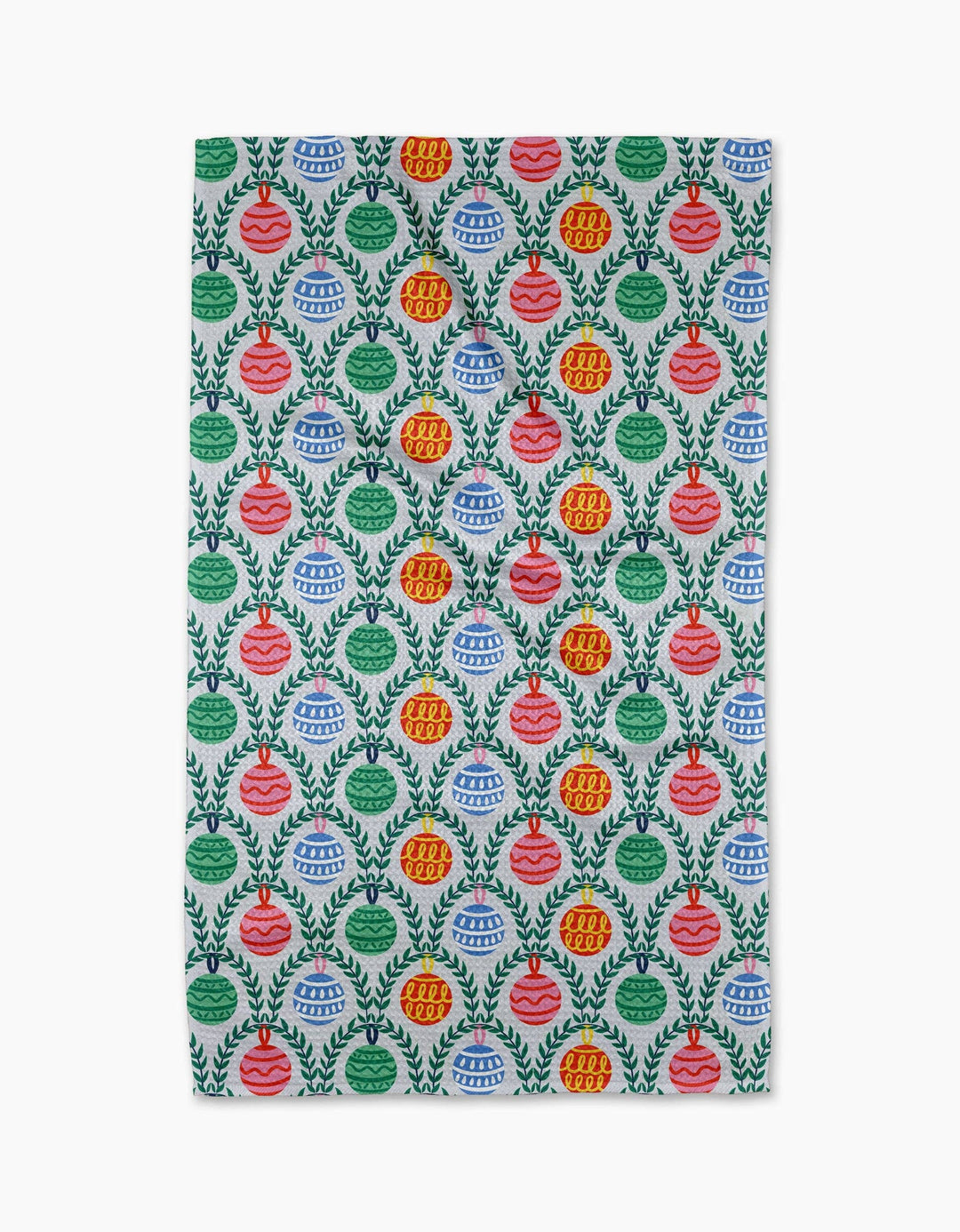Christmas Ornaments Tea Towel