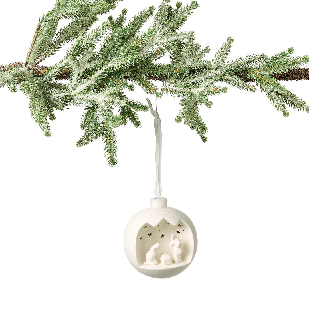 Nativity Scene Light-Up Keepsake Ornament